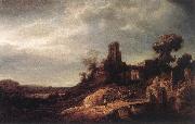 FLINCK, Govert Teunisz. Landscape dg oil